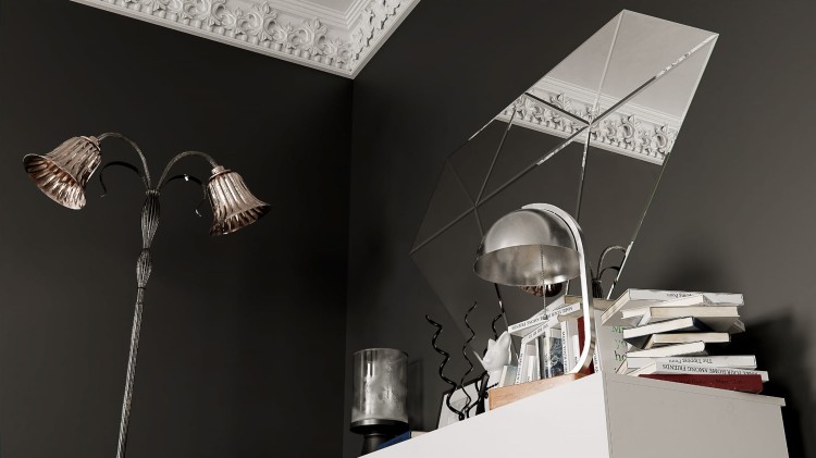 Lustro bez podświetlania Diament 1480x1070mm zdjecie 3  salon lazienek Lodz