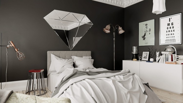 Lustro bez podświetlania Diament 1480x1070mm zdjecie 4  salon lazienek Lodz
