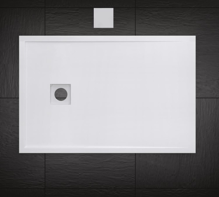 SL08 - Brodzik prysznicowy prostokątny konglomerat zdjęcie 3 salon lazienek Lodz