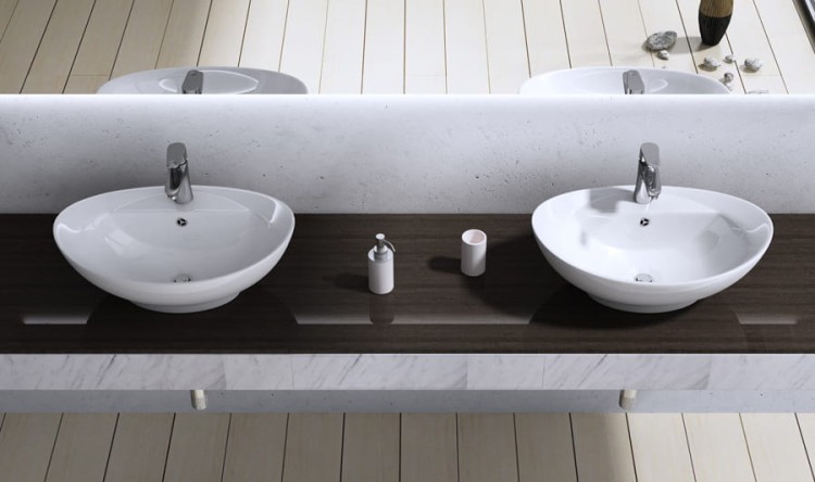 Umywalka Nablatowa C302 zdjecie 3  salon lazienek Lodz