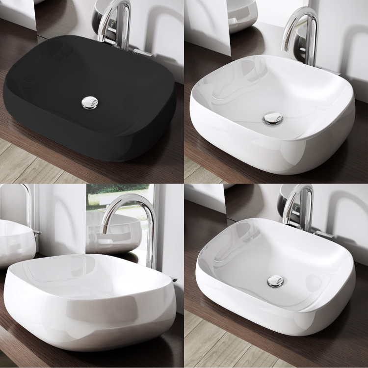 Umywalka Nablatowa Ceramiczna C5105 zdjecie 2  salon lazienek Lodz