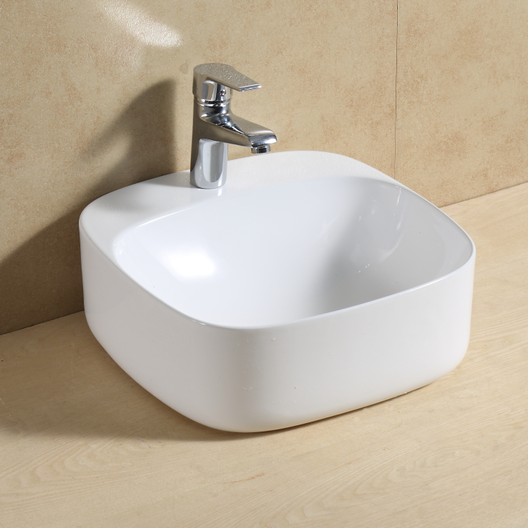 Biala-Umywalka-Nablatowa-Ceramiczna-C987  ZDJECIE 1 salon lazienek Lodz