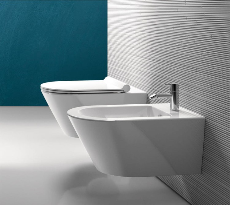 Misa WC oraz bidet Lorena z serii Rimless zdjecie 3 salon lazienek w Lodzi