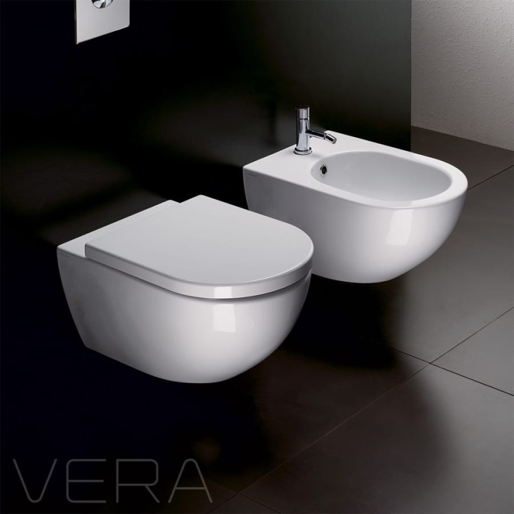 Misa WC oraz bidet Clarisa z serii Rimless zdjecie 2 salon lazienek w lodzi