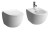 Misa WC oraz bidet Clarisa z serii Rimless zdjecie 3 salon lazienek w Lodzi