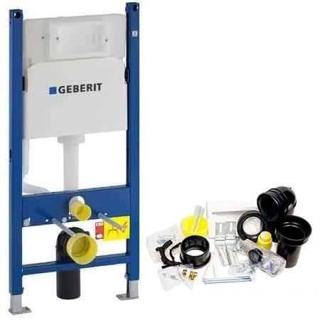 Kompletny zestaw (ceramika do wyboru) serii Rimless: misa WC, bidet oraz stelaże podtynkowe Geberit UP100 zdjecie 5 salon lazienek w Lodzi