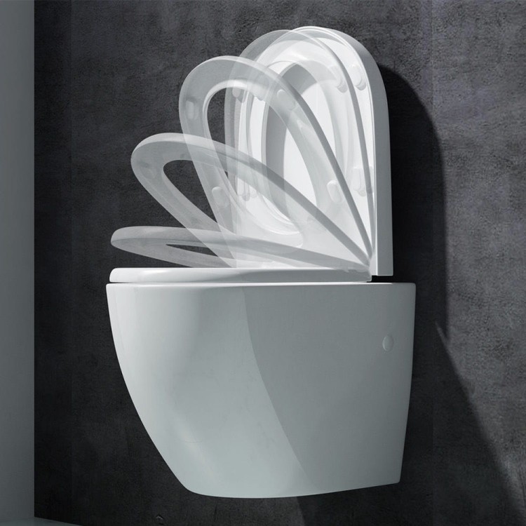 Misa WC Clarisa serii Rimless zdjecie 5 salon lazienek w Lodzi