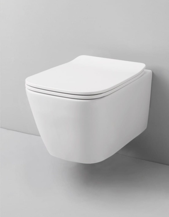 Kompletny zestaw serii Rimles: misa WC, bidet oraz stelaże podtynkowe Geberit UP320 zdjecie 9 salon lazienek w lodzi