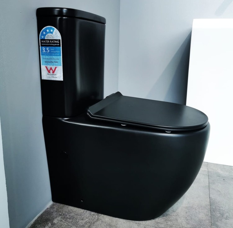 WC Kompakt CLARISA Black zdjecie 3 salon lazienek w lodzi