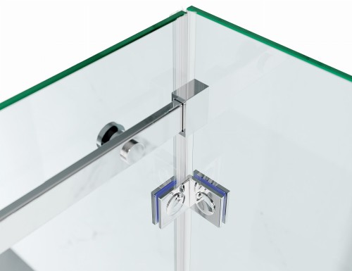 kabina prysznicowa przesuwna trzyscienna CV20P szklo grafitowe okucia chrom polysk zdjecie 2  salon lazienek Lodz