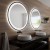 lustro-do-łazienki-w-czarnej-ramie  salon lazienek Lodz