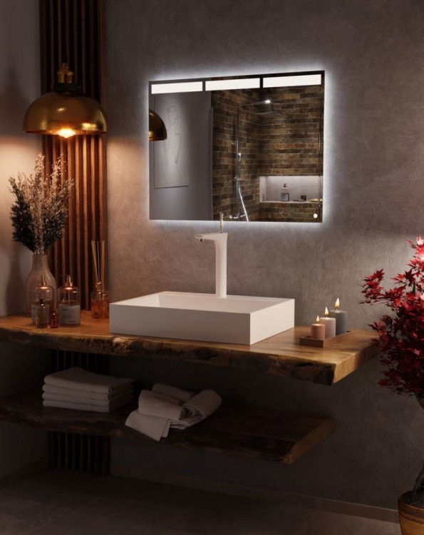 lustro-do-łazienki-jasmin-02-prostokątne  salon lazienek Lodz