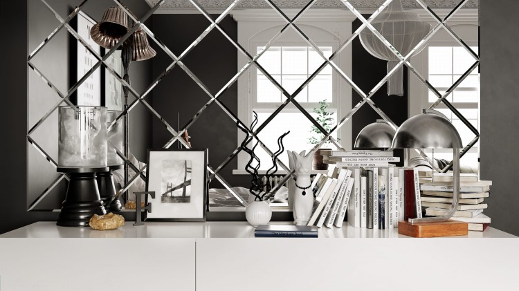 lustra-fazowane-kwadratowe  salon lazienek Lodz