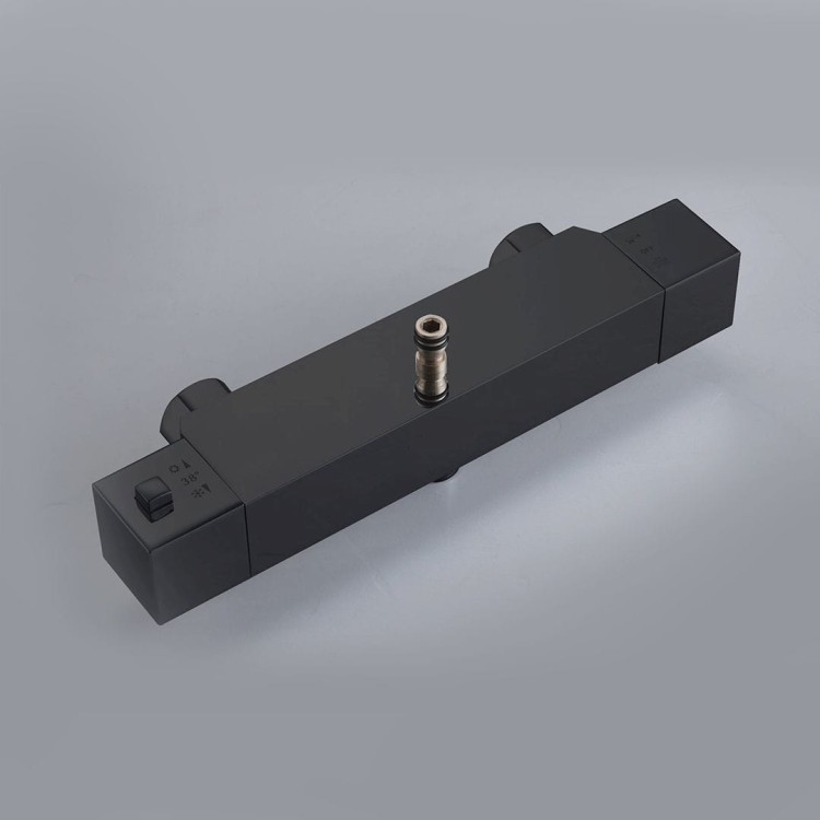 zestaw-prysznicowy-czarny-z-termostatem-kw-SL103K-uchwyt  salon lazienek Lodz