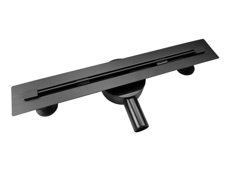 Odpływ Liniowy SUPER SLIM SS70B Czarny Mat zdjecie 1 salon lazienek w Lodzi