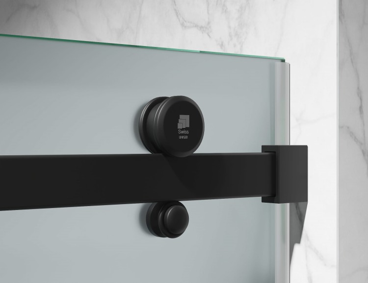 drzwi przesuwne mleczne czarne okucia.jpg  salon lazienek Lodz