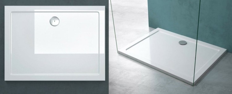 kabina prysznicowa DV8000 z brodzikiem 140x80 cm okucia stal polerowana szklo lustrzane zdjecie 12 salon lazienek w lodzi