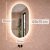 Lustro Owalne LED COCO 120x70cm zdjecie 2   salon lazienek Lodz